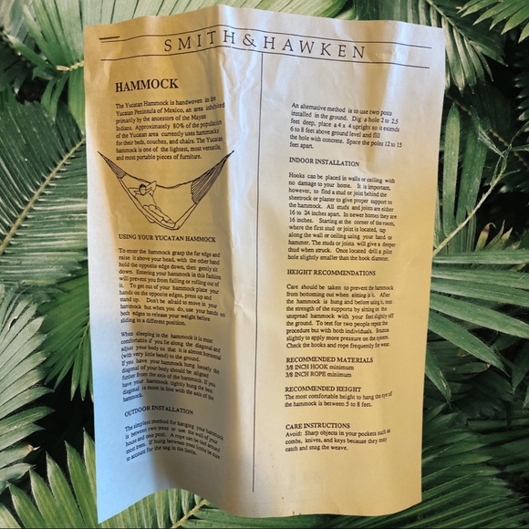 smith and hawken hammock